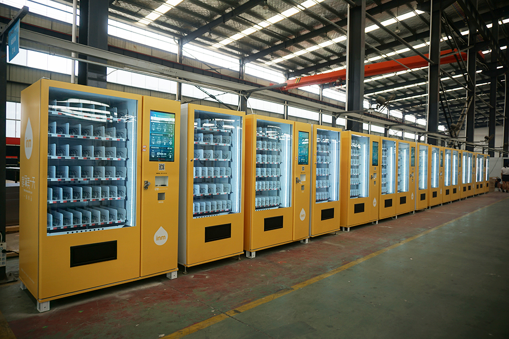 中吉大批量生產牛奶自動售貨機